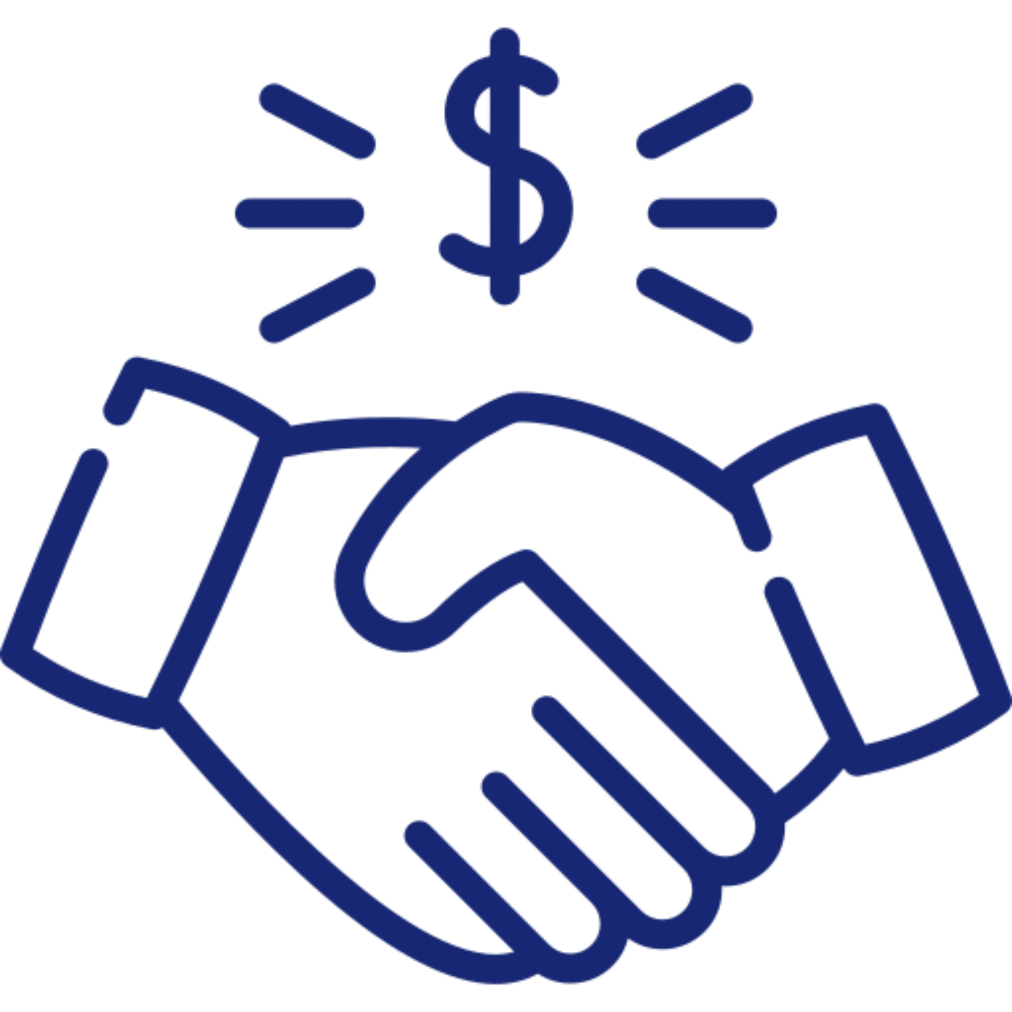 Financial agreement symbol